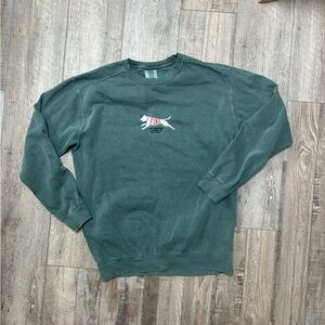 Hot Mulligan fine green unisex crew neck medium pitbull Lansing Michigan